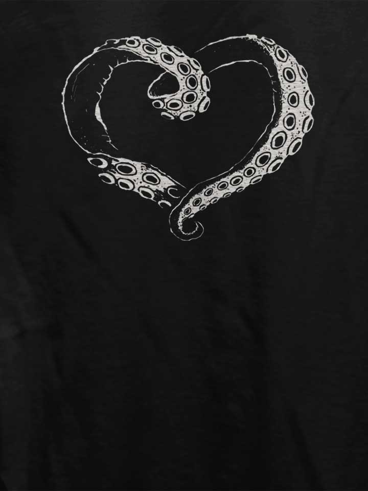 octopus-heart-damen-t-shirt schwarz 4