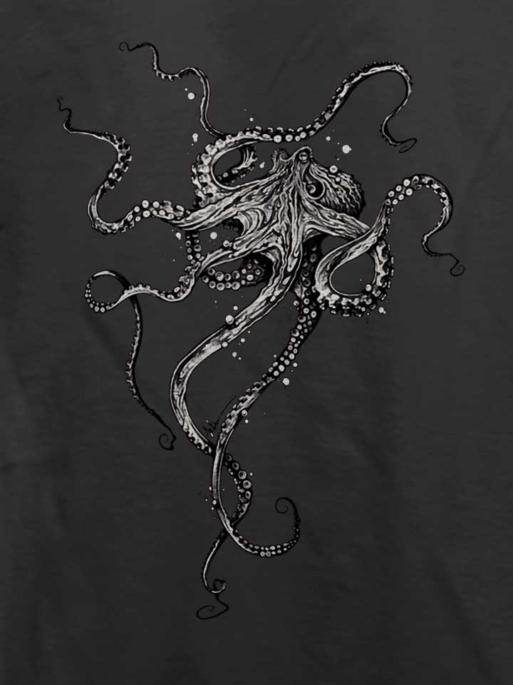 octopus-t-shirt dunkelgrau 4