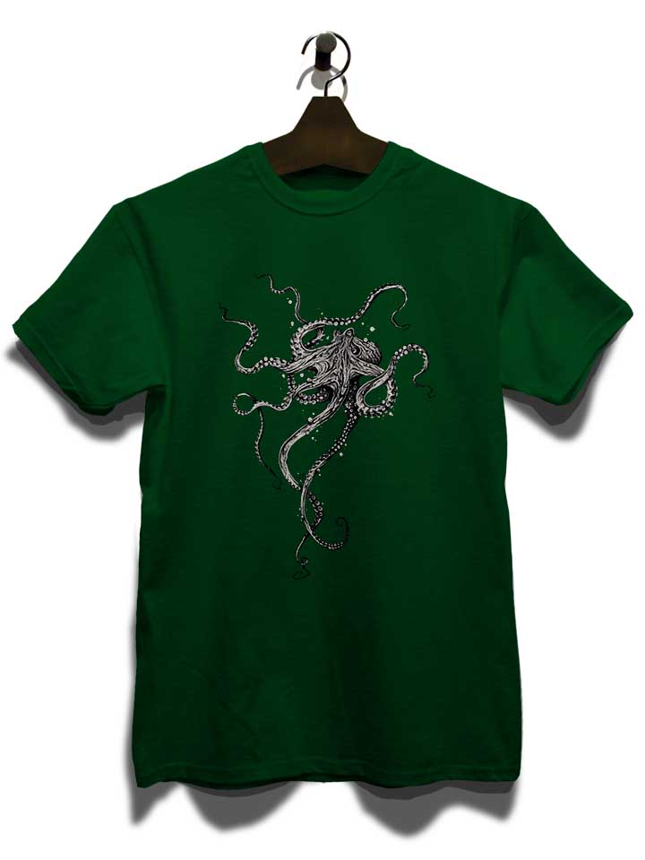 octopus-t-shirt dunkelgruen 3