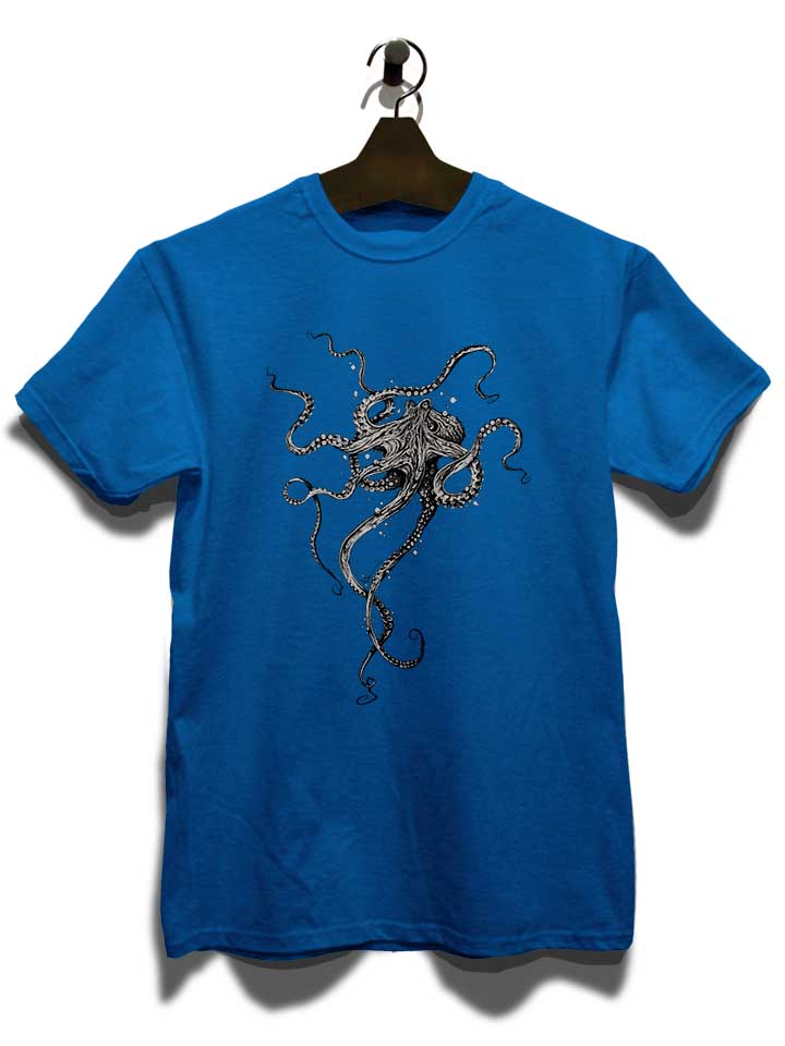 octopus-t-shirt royal 3
