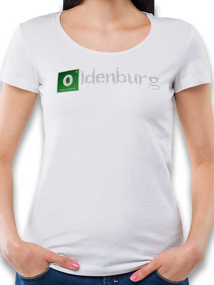 Oldenburg Damen T-Shirt weiss L