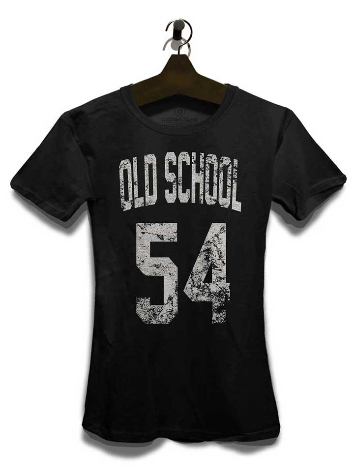 oldschool-1954-damen-t-shirt schwarz 3