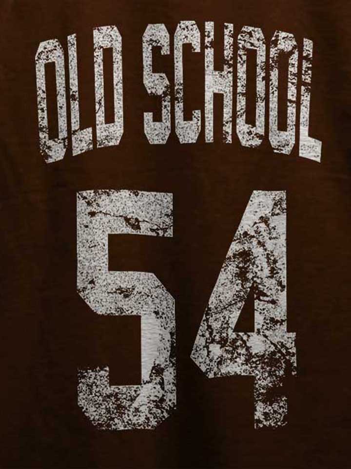 oldschool-1954-t-shirt braun 4