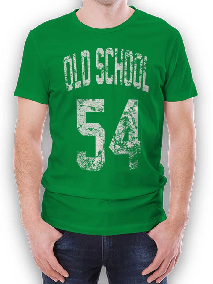 Oldschool 1954 T-Shirt verde L