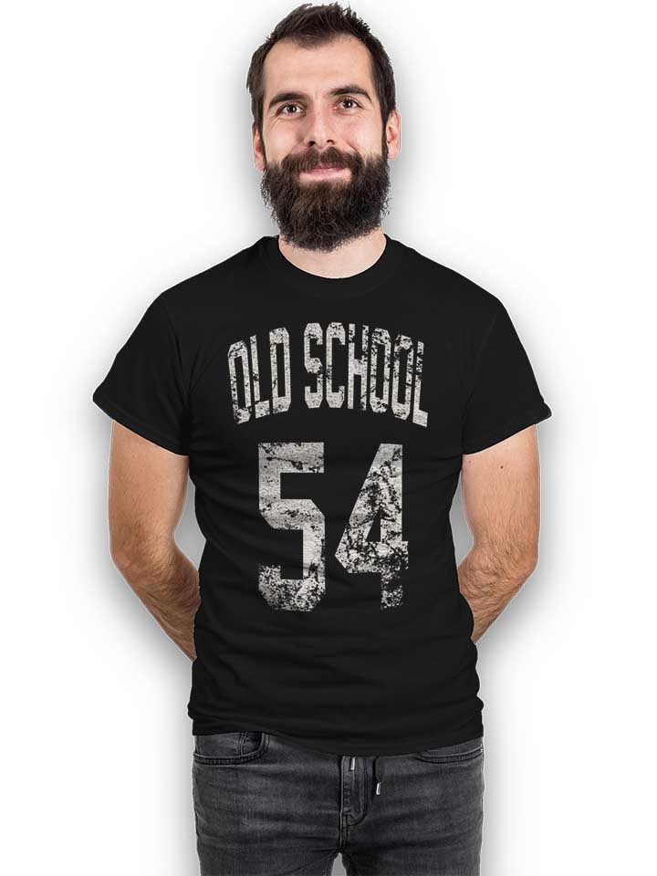 oldschool-1954-t-shirt schwarz 2