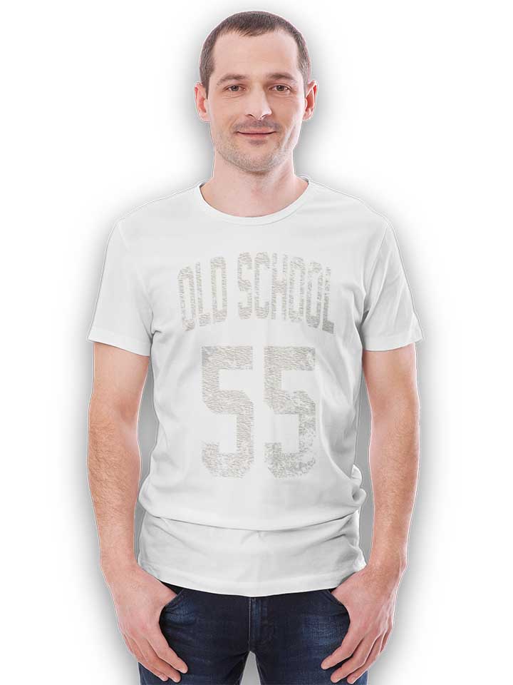 oldschool-1955-t-shirt weiss 2