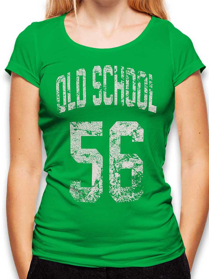 Oldschool 1956 Damen T-Shirt gruen L