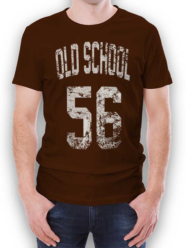 Oldschool 1956 T-Shirt braun L