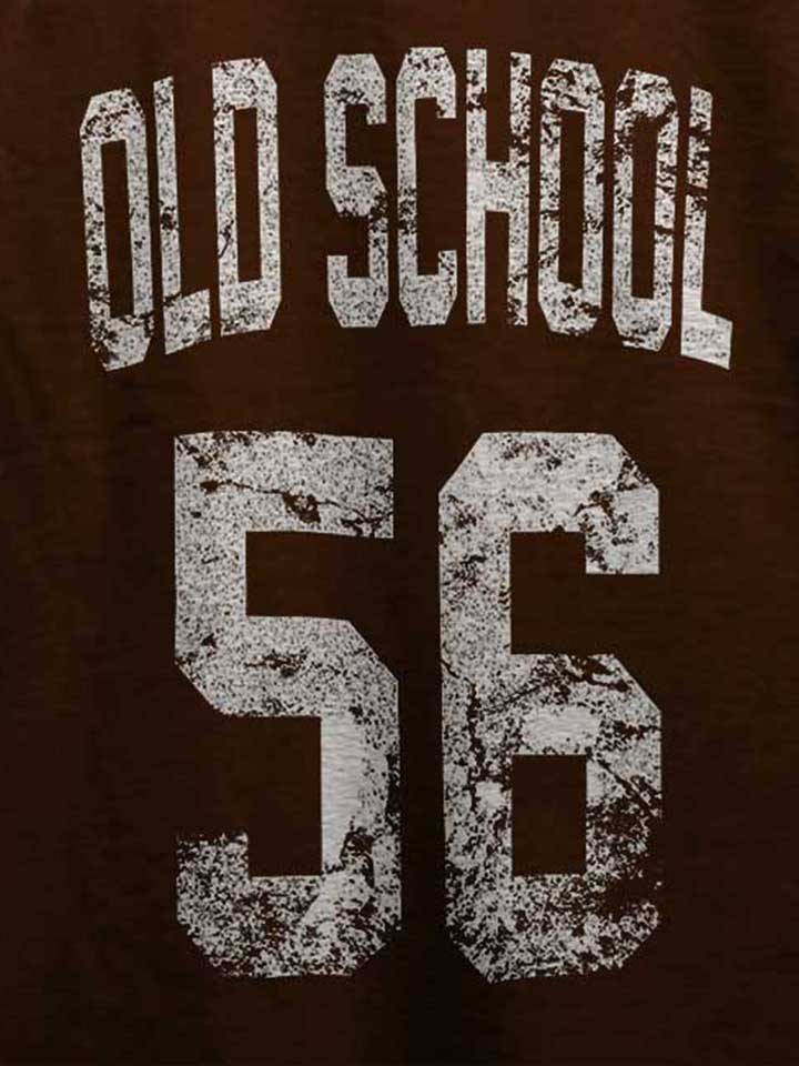 oldschool-1956-t-shirt braun 4