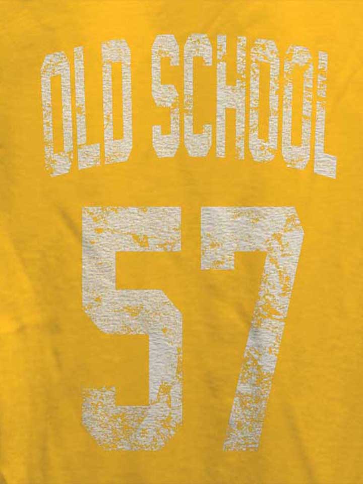 oldschool-1957-damen-t-shirt gelb 4