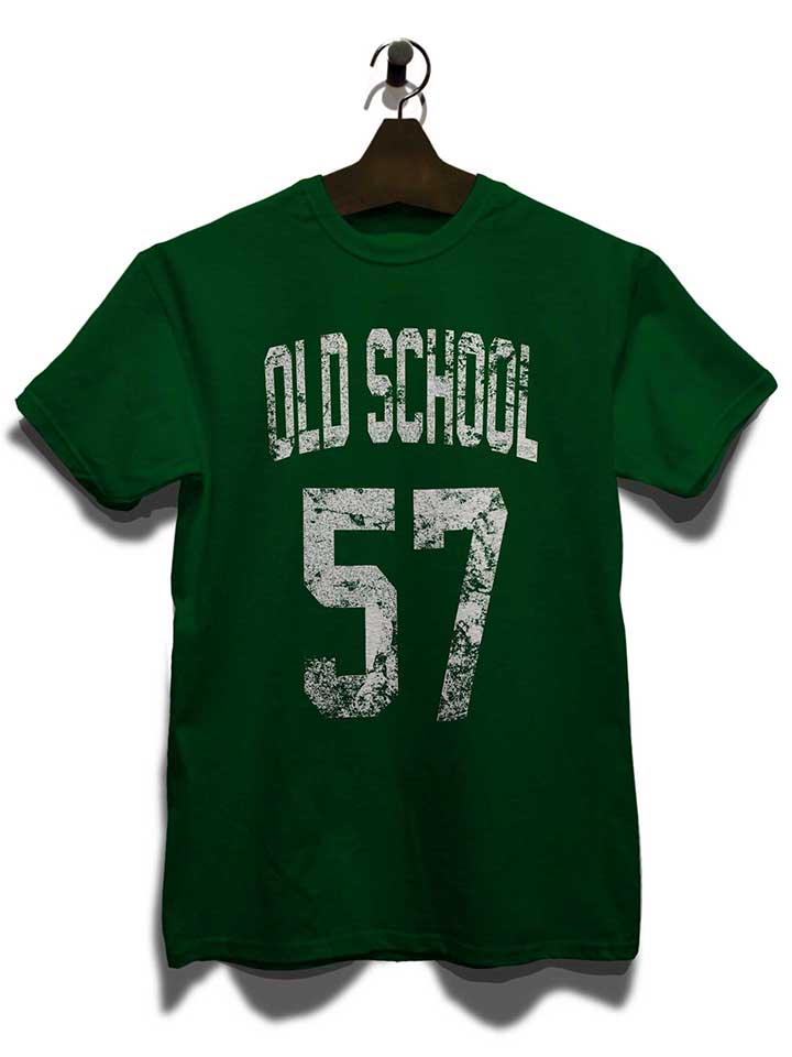 oldschool-1957-t-shirt dunkelgruen 3