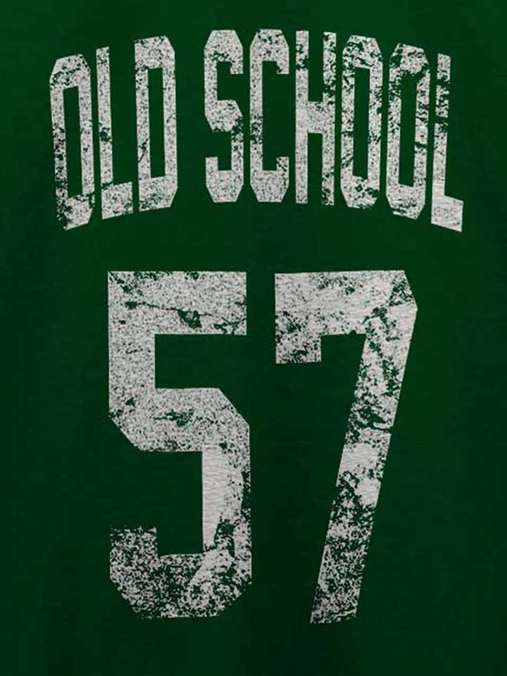 oldschool-1957-t-shirt dunkelgruen 4