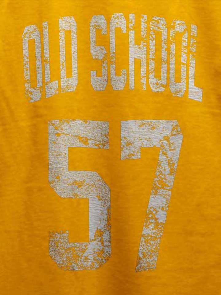 oldschool-1957-t-shirt gelb 4