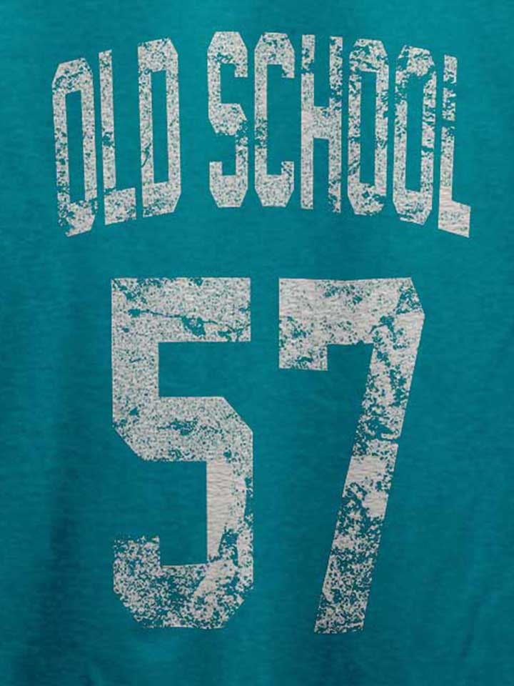oldschool-1957-t-shirt tuerkis 4