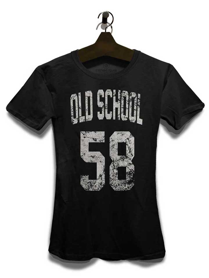 oldschool-1958-damen-t-shirt schwarz 3