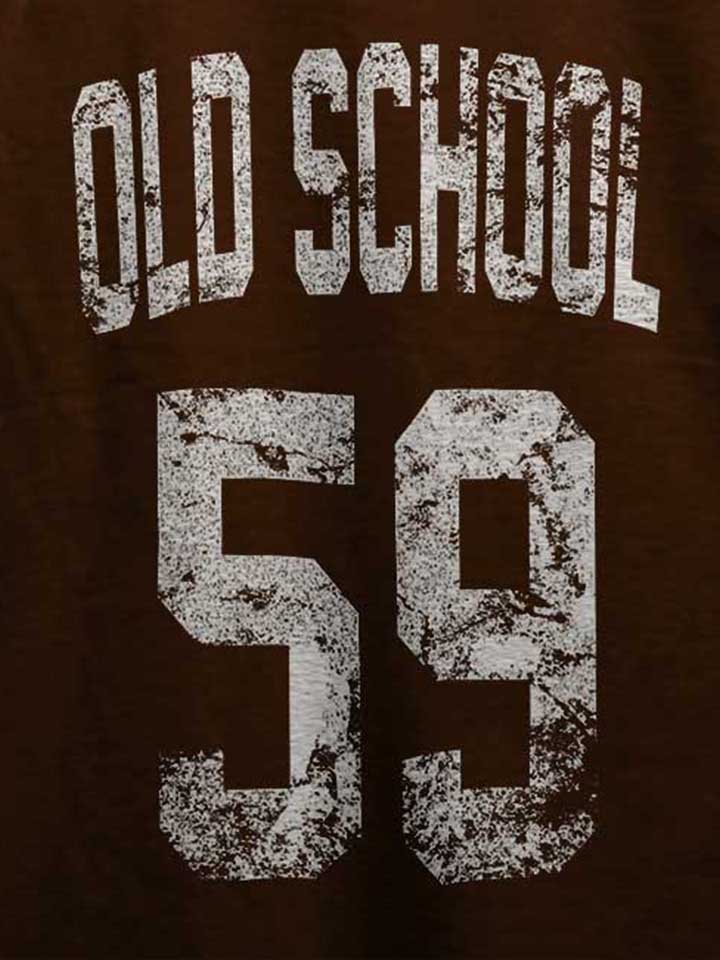 oldschool-1959-t-shirt braun 4