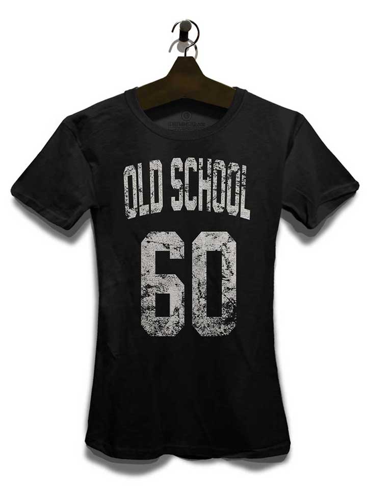 oldschool-1960-damen-t-shirt schwarz 3