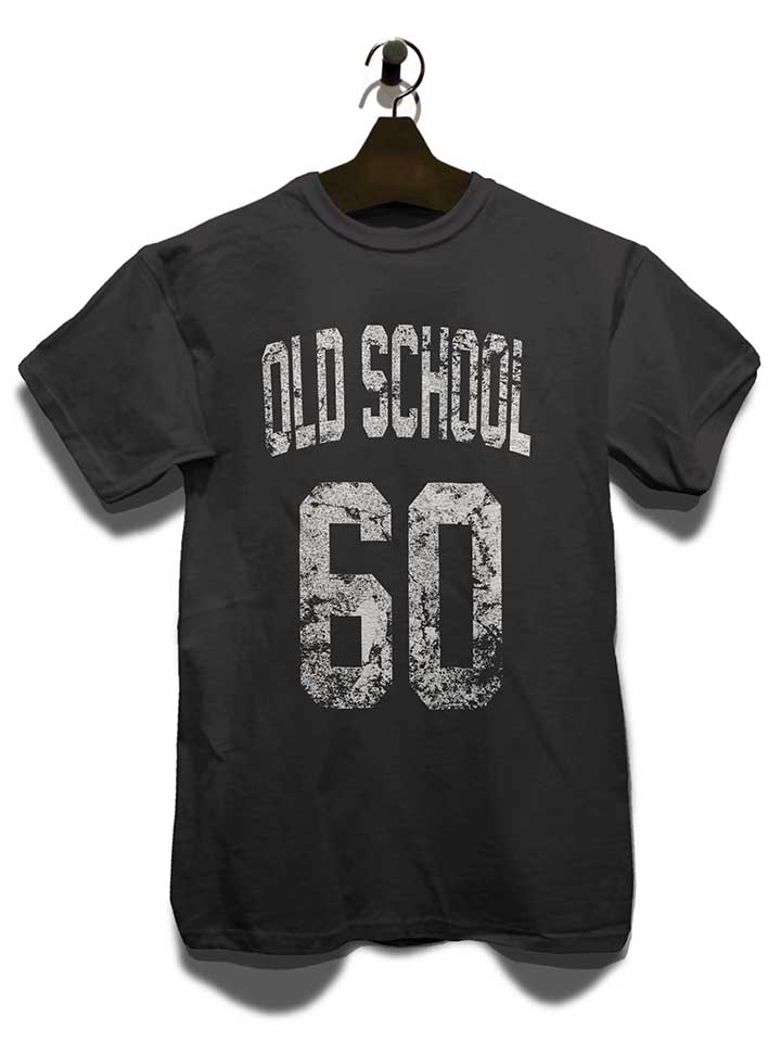 oldschool-1960-t-shirt dunkelgrau 3