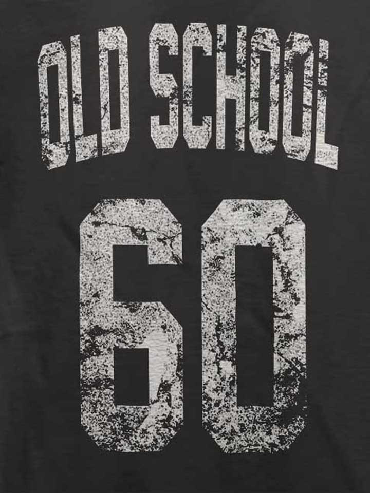 oldschool-1960-t-shirt dunkelgrau 4