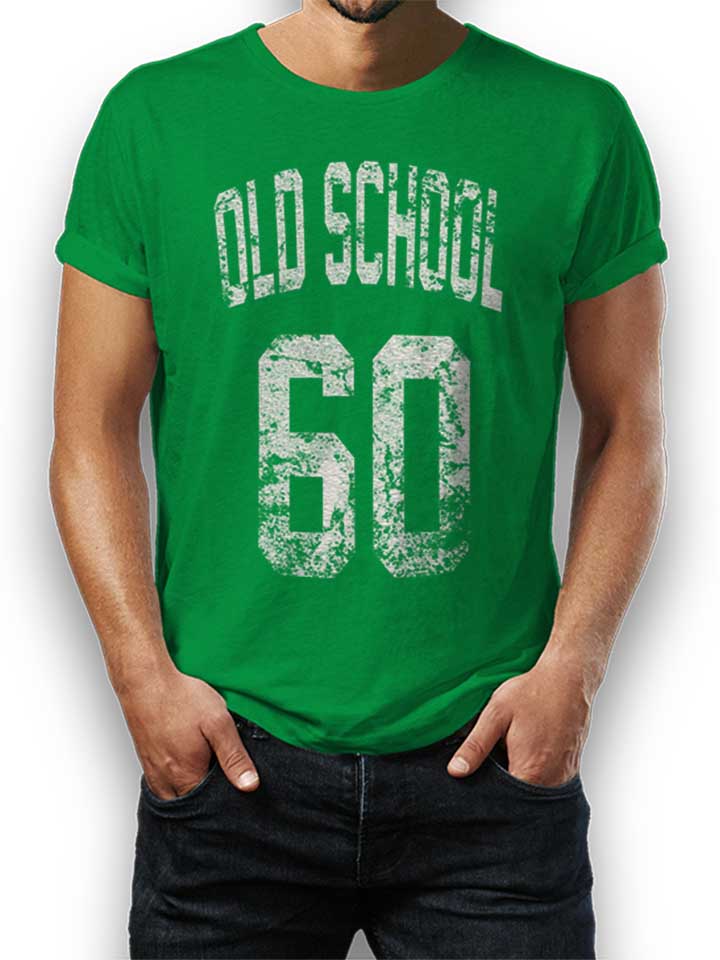 Oldschool 1960 T-Shirt gruen L