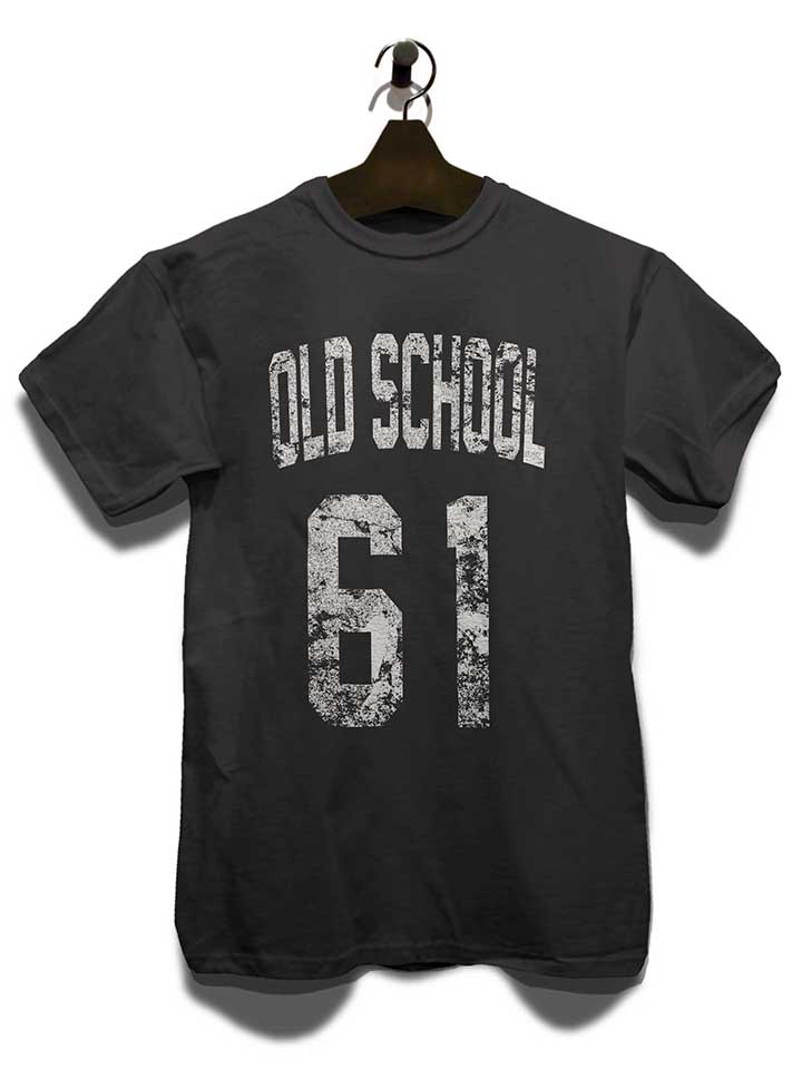 oldschool-1961-t-shirt dunkelgrau 3
