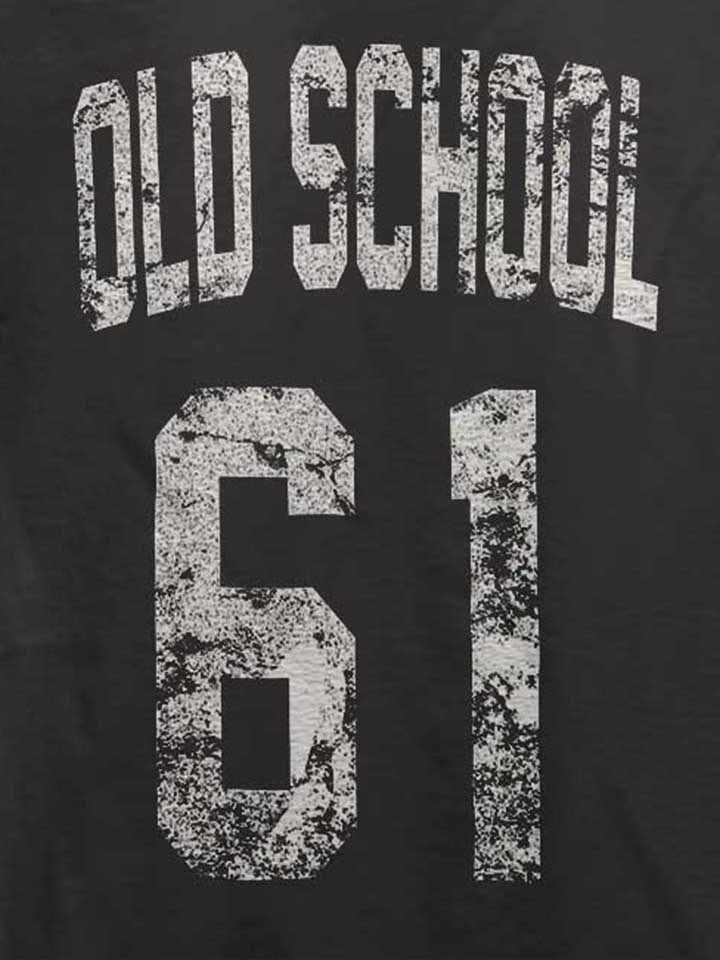 oldschool-1961-t-shirt dunkelgrau 4