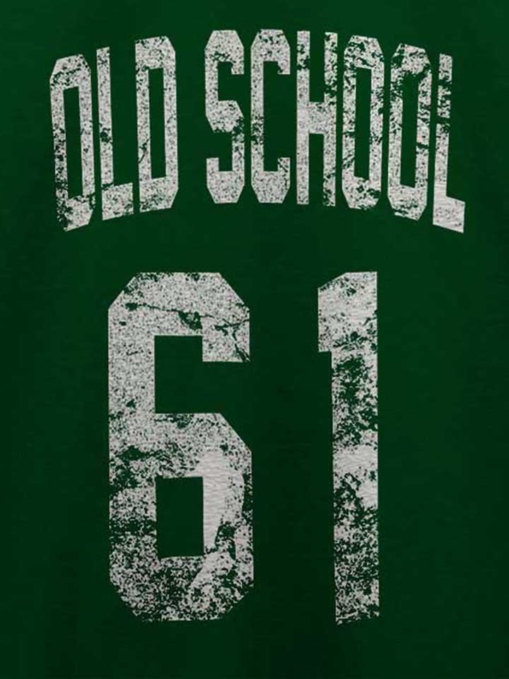 oldschool-1961-t-shirt dunkelgruen 4