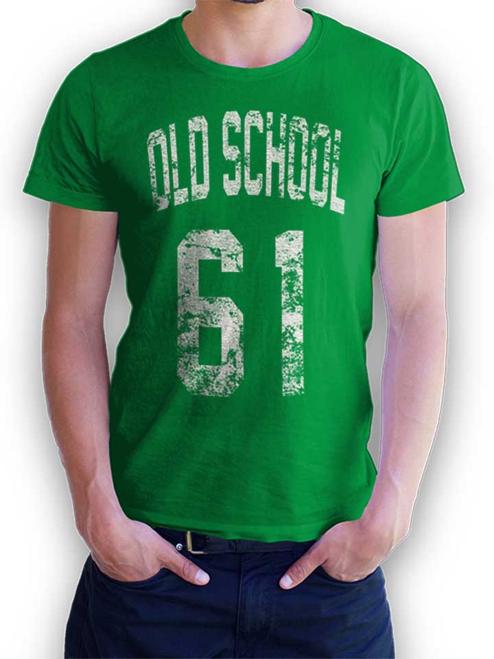 oldschool-1961-t-shirt gruen 1