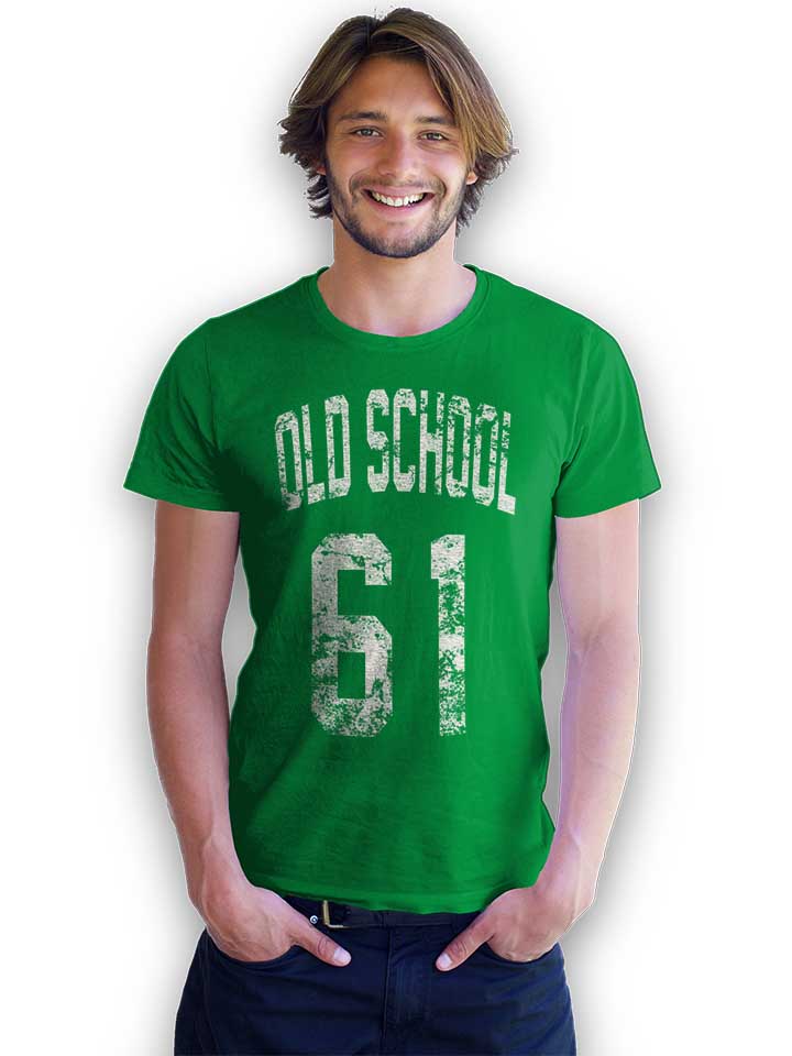 oldschool-1961-t-shirt gruen 2