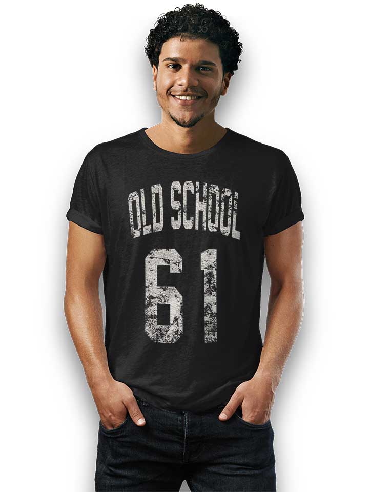 oldschool-1961-t-shirt schwarz 2