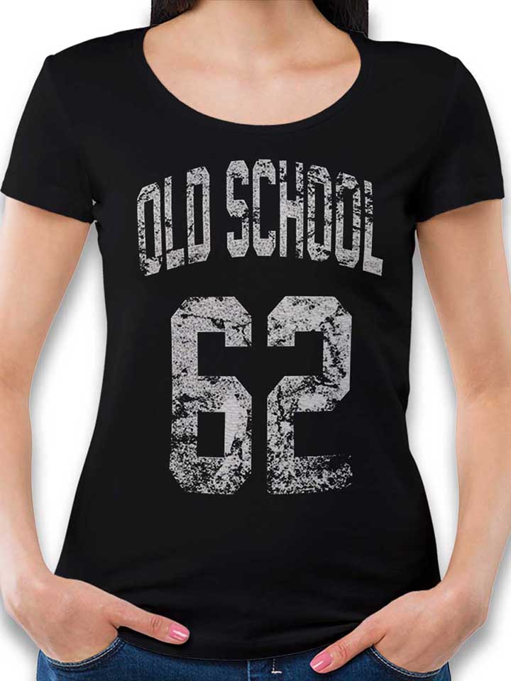 Oldschool 1962 Camiseta Mujer negro L