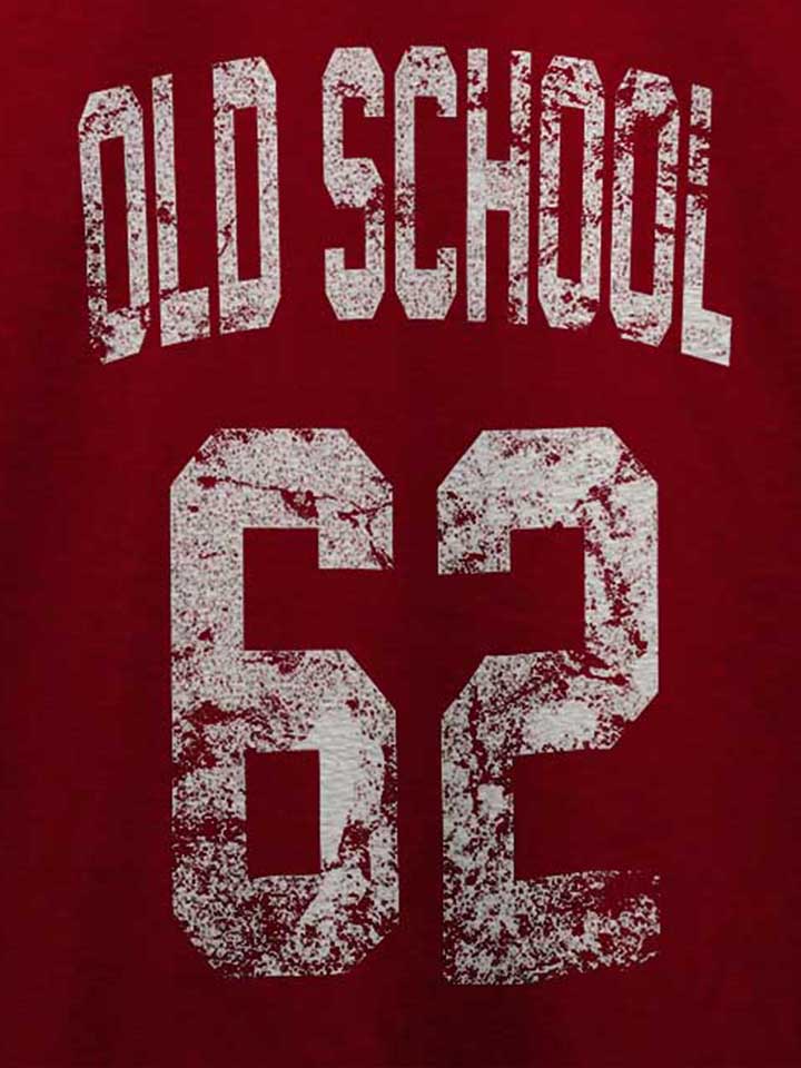 oldschool-1962-t-shirt bordeaux 4