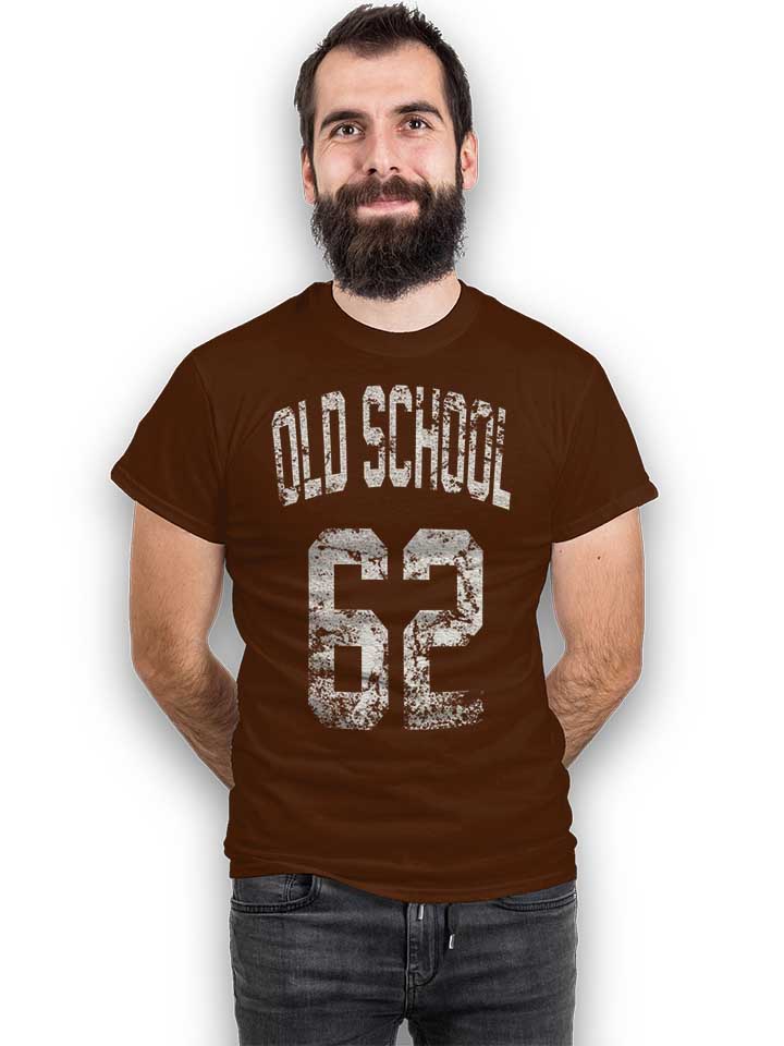 oldschool-1962-t-shirt braun 2