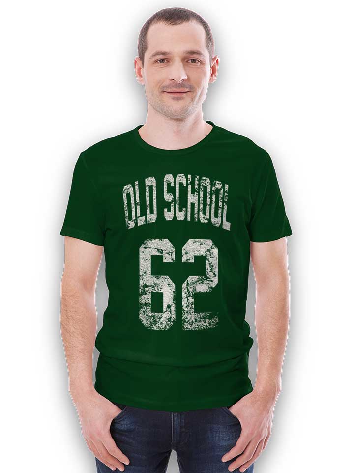oldschool-1962-t-shirt dunkelgruen 2