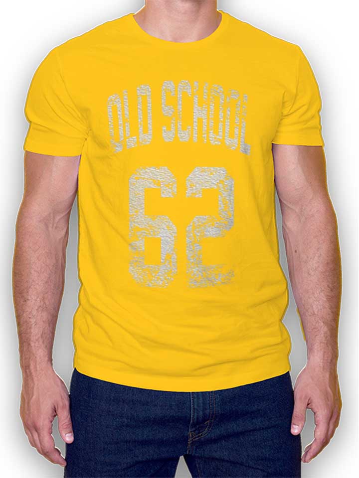 oldschool-1962-t-shirt gelb 1