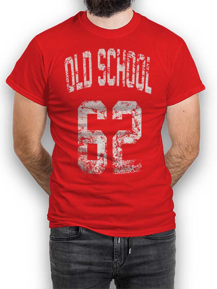 oldschool-1962-t-shirt rot 1