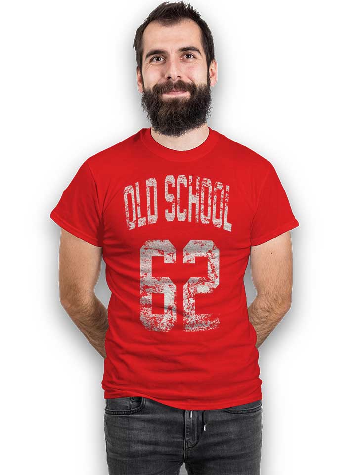 oldschool-1962-t-shirt rot 2