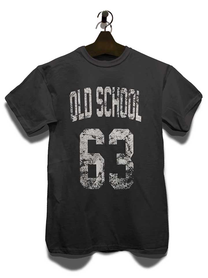 oldschool-1963-t-shirt dunkelgrau 3