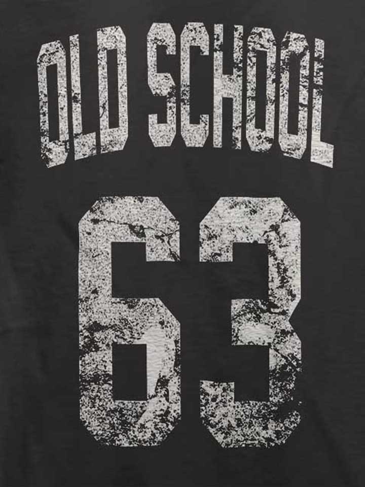 oldschool-1963-t-shirt dunkelgrau 4