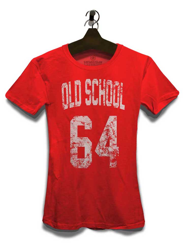oldschool-1964-damen-t-shirt rot 3