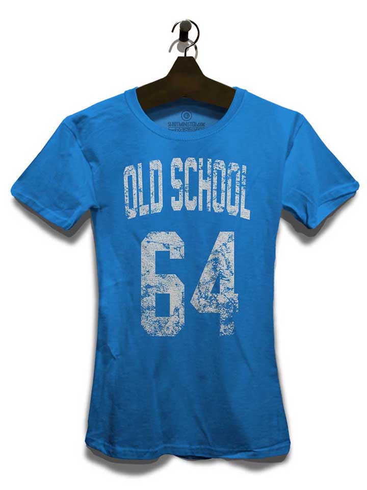 oldschool-1964-damen-t-shirt royal 3
