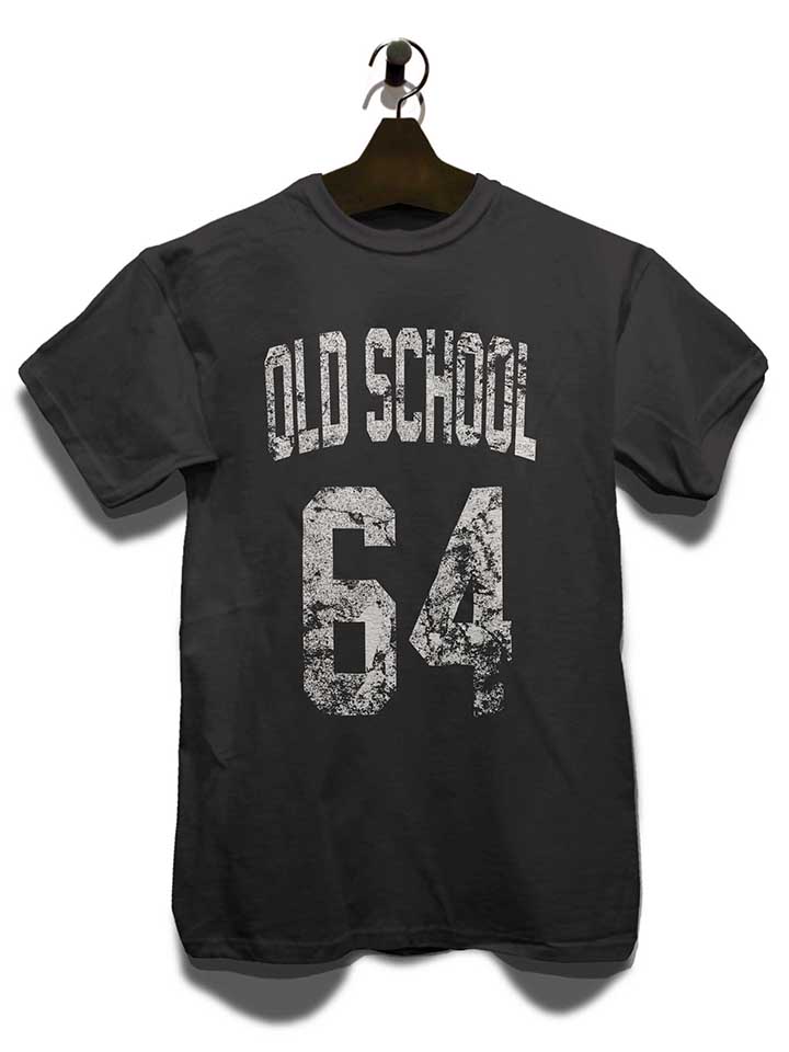 oldschool-1964-t-shirt dunkelgrau 3