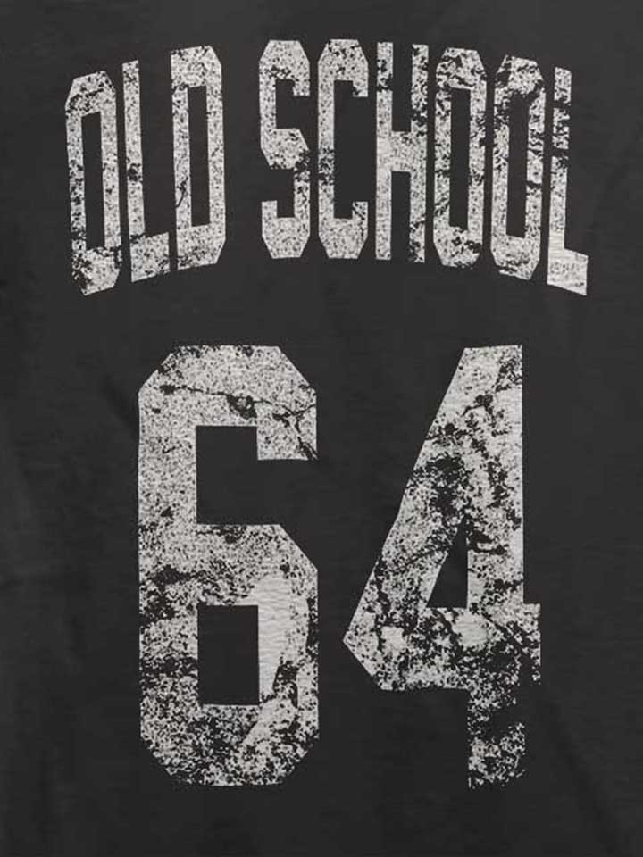 oldschool-1964-t-shirt dunkelgrau 4