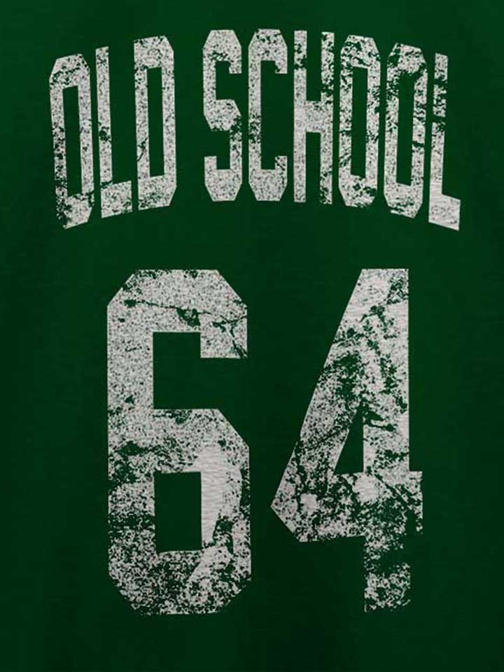 oldschool-1964-t-shirt dunkelgruen 4