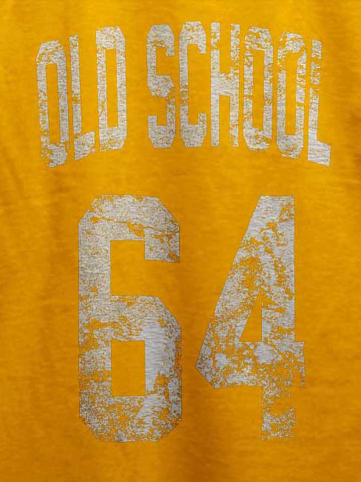 oldschool-1964-t-shirt gelb 4