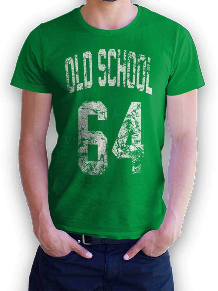 oldschool-1964-t-shirt gruen 1