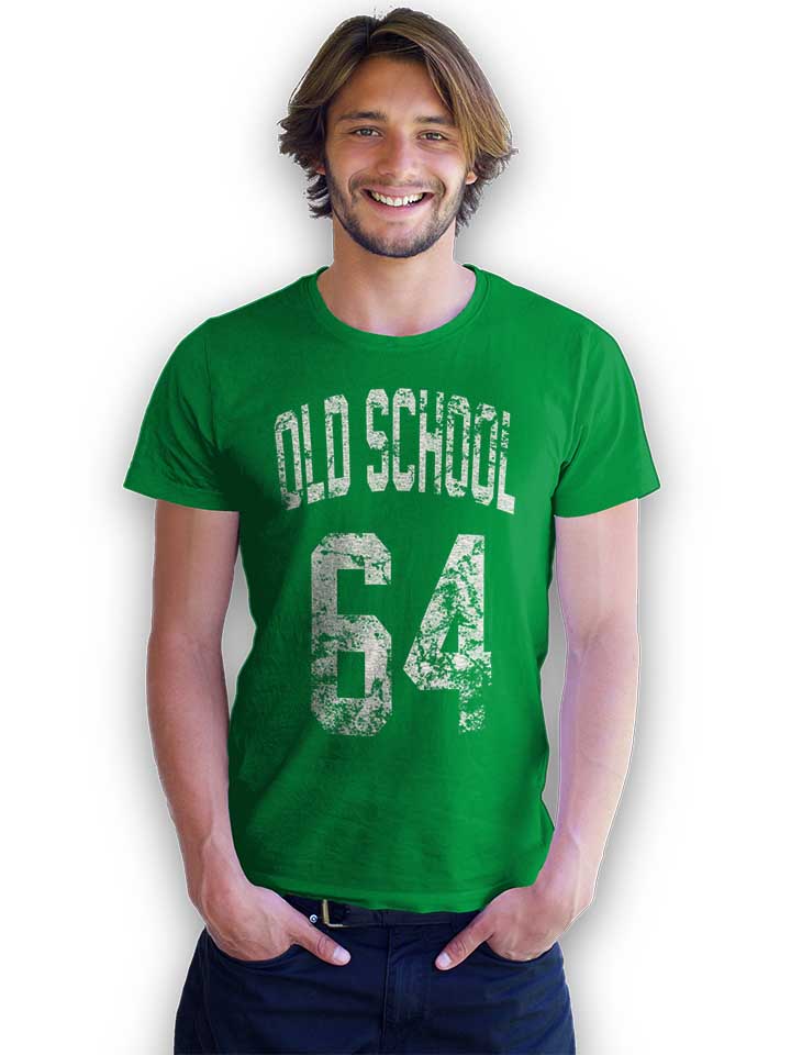 oldschool-1964-t-shirt gruen 2