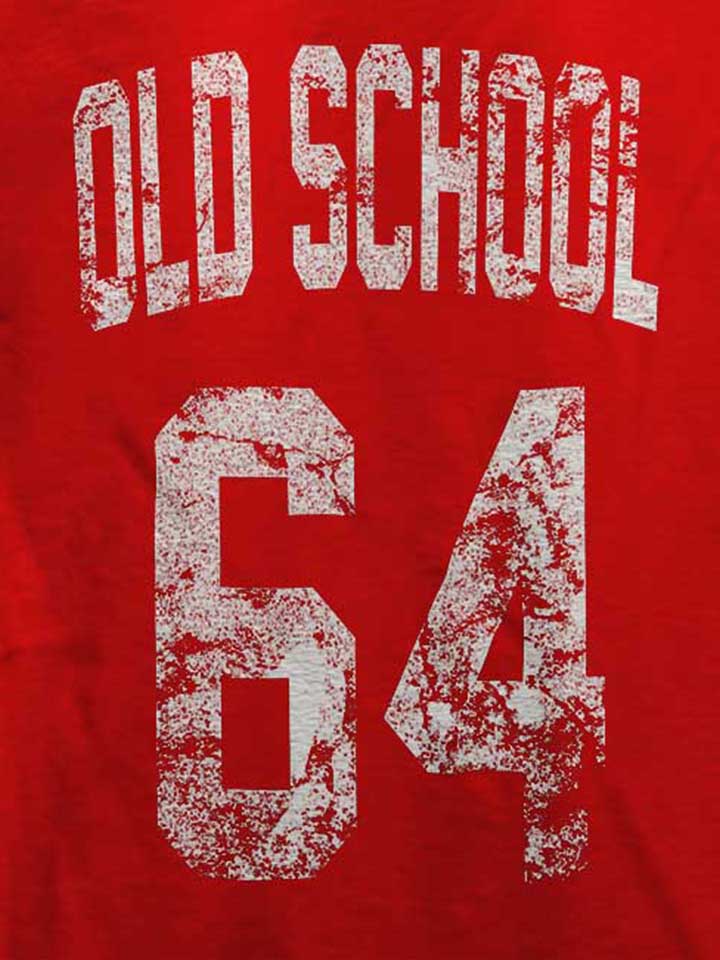 oldschool-1964-t-shirt rot 4