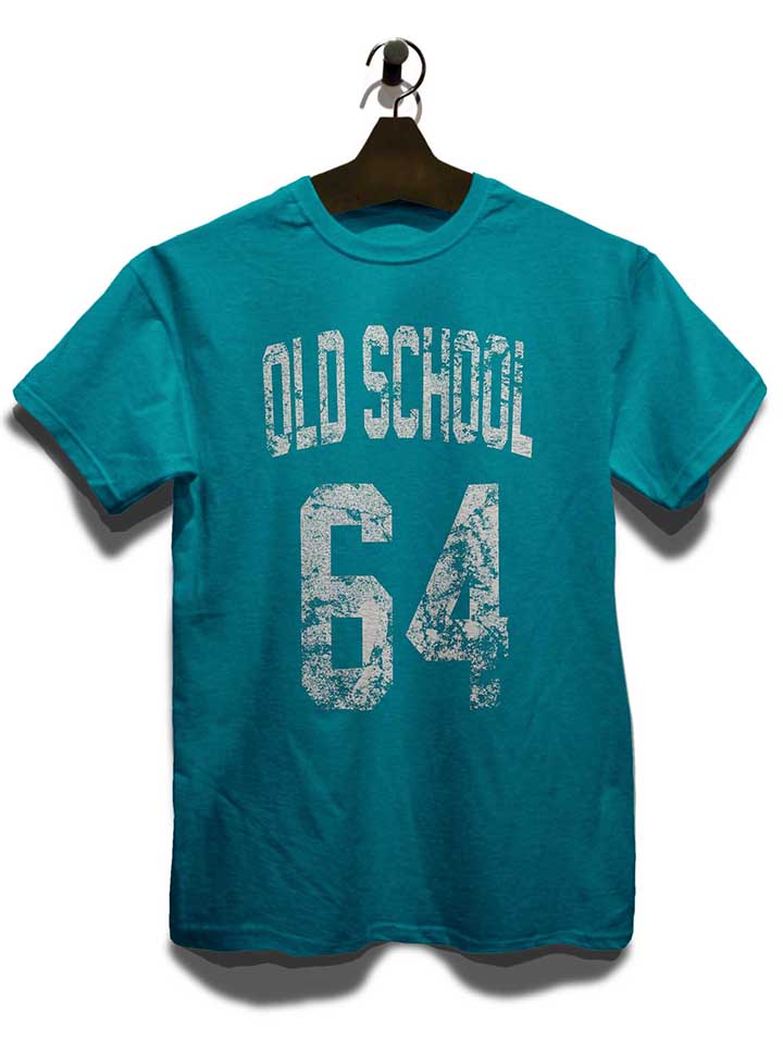 oldschool-1964-t-shirt tuerkis 3