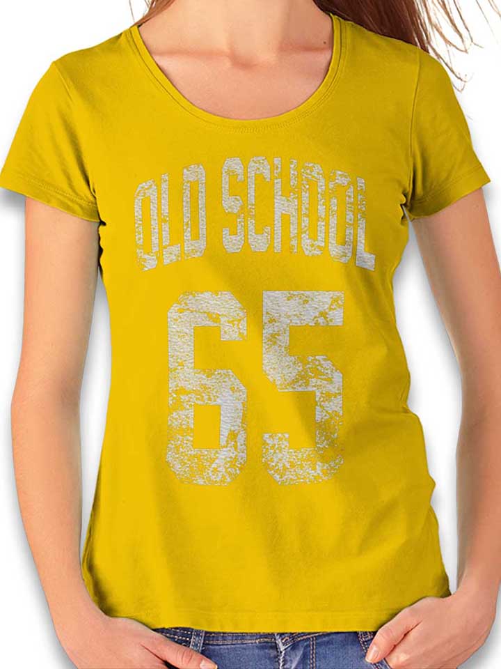 Oldschool 1965 Damen T-Shirt gelb L